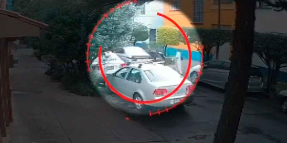 Conductor de DiDi pisa a fondo acelerador para robar maletas de turistas en la colonia Roma