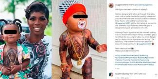 VIDEO. Escandaliza redes mujer que tatuó a su bebé de 6 meses